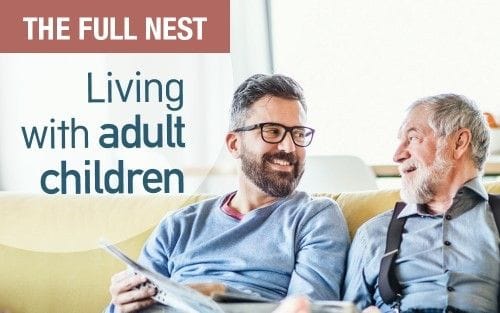 The full nest: living with adult children
